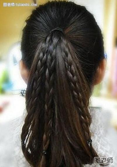 韩国淑女发型扎法图解教程