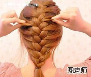 蜈蚣辫的编法图解 百变韩式美女发型过夏天
