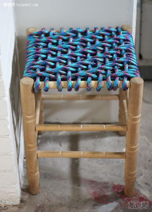 diy创意编织凳