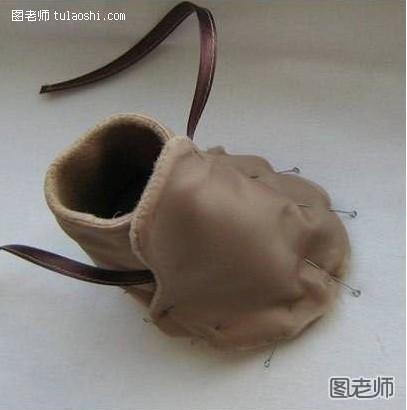 婴儿棉鞋的做法图老师教你如何制作宝宝手工d
