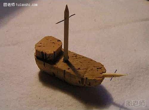 软木制作船身2