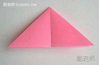 百合花折纸教程1