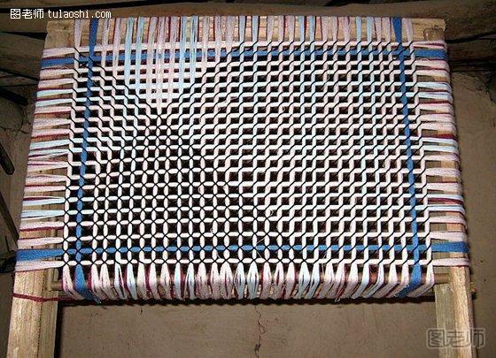 手工小毛线毯子的编织方法3