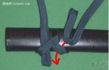 日本刀刀绳的绑法3