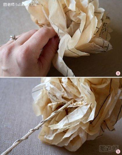 纸花的手工制作方法3