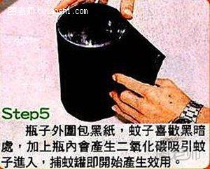 废旧矿泉水瓶制作环保的“捕蚊罐”6