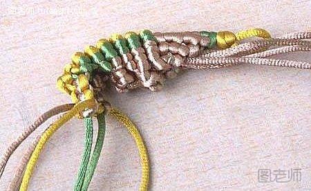 绳编虾结的编织方法19