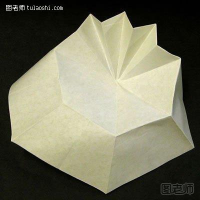 折纸太阳花的图解教程9
