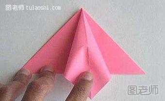 百合花折纸教程3