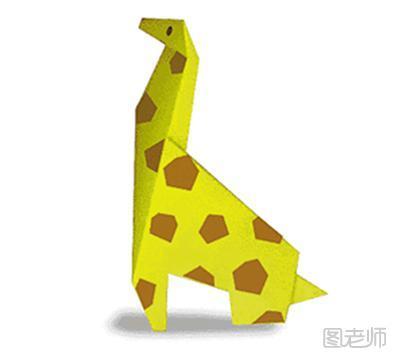 长颈鹿,折纸,动物折纸,