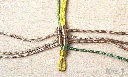 绳编虾结的编织方法6