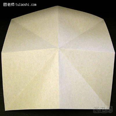 折纸太阳花的图解教程1