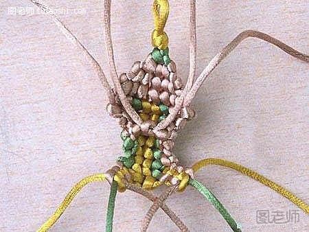 绳编虾结的编织方法17