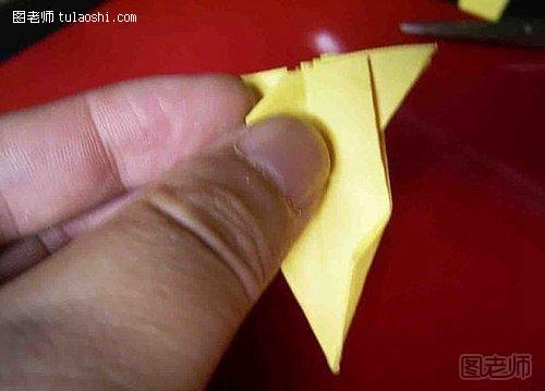 喇叭花的折纸教程10