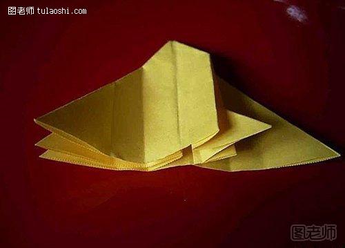 喇叭花的折纸教程6
