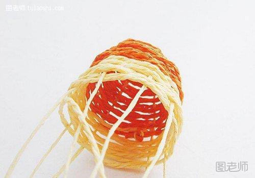 金鱼的手工编织方法4