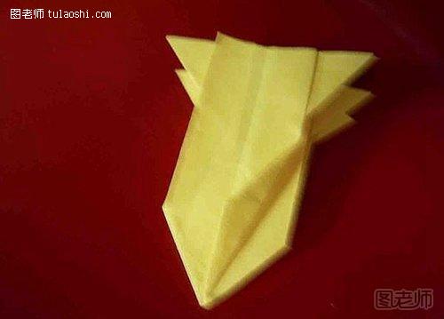 喇叭花的折纸教程8