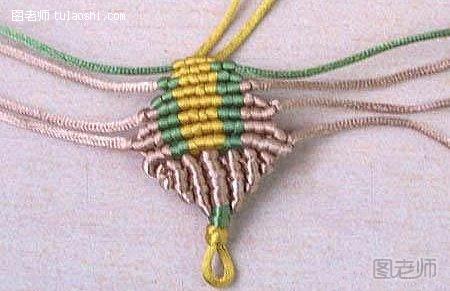 绳编虾结的编织方法14
