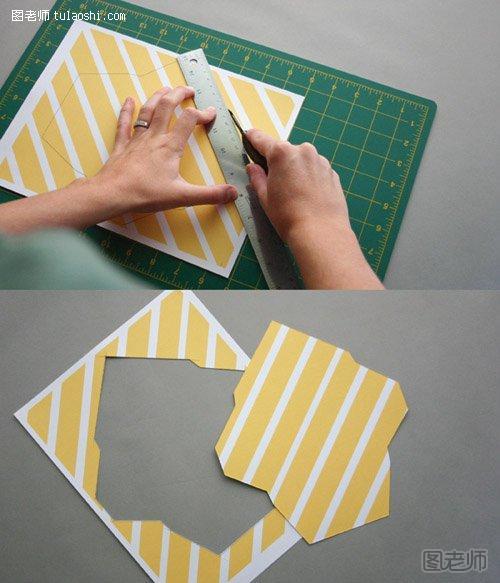 折纸信封diy图解2