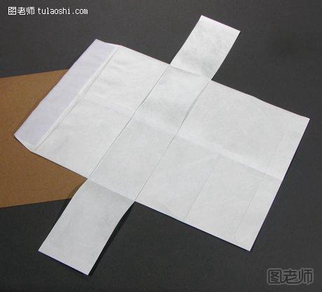 折纸钱包的折法图解5