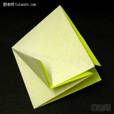折纸太阳花的图解教程3