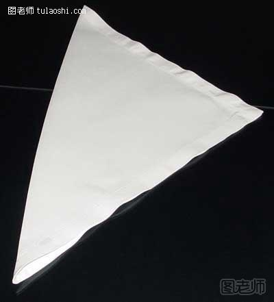 法国式餐巾的折法3