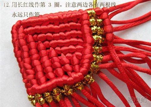 中国结鲤鱼的编织方法12