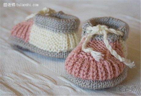 宝宝鞋,手工编织,宝宝,毛线鞋,