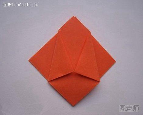 郁金香折纸教程2