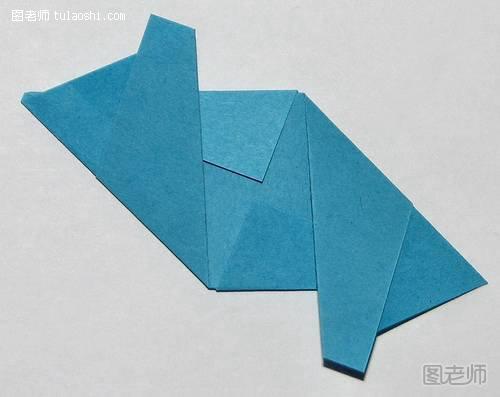 立体折纸星星的折法8