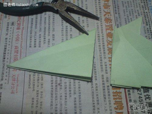 折纸玫瑰的详细折法10