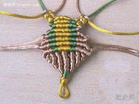 绳编虾结的编织方法15