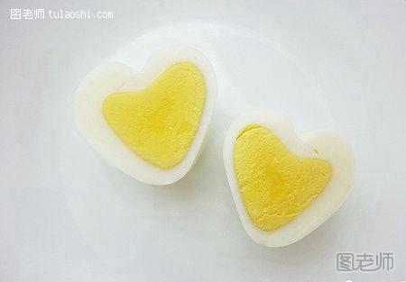可爱的心形鸡蛋的制作方法3