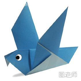 鸽子,和平鸽,折纸,
