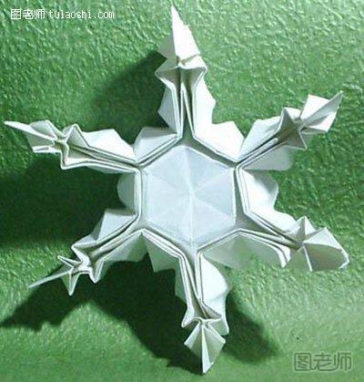 折纸,雪花,立体折纸