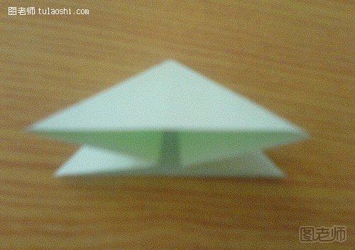 漂亮折纸花球的折法4
