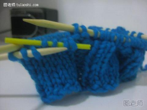 麻花帽子的编织教程2