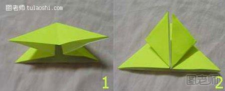 立体兔子的折纸教程1