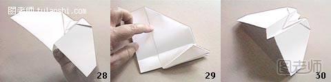 纸飞机手工折纸教程10