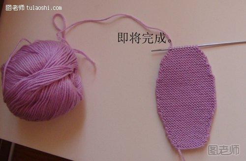 宝宝鞋的毛线编织方法7