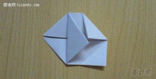 心形信纸的折法11