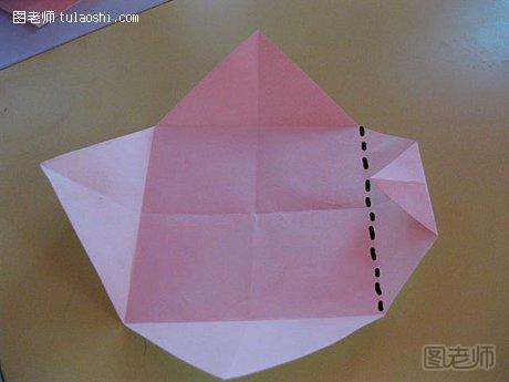 乌篷船的折纸图解3