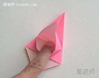 百合花折纸教程11