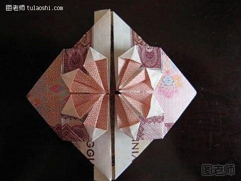 非常漂亮的纸币折纸心8