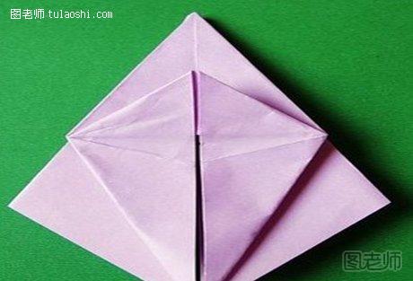 百合花的折纸教程10