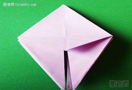 百合花的折纸教程11