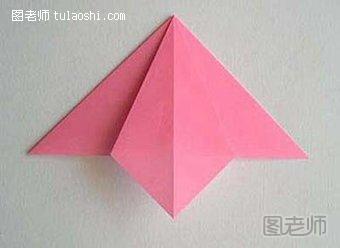 百合花折纸教程4