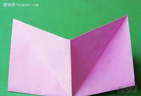 百合花的折纸教程3