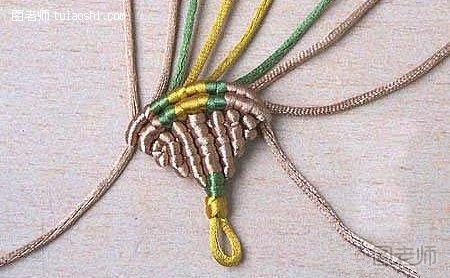绳编虾结的编织方法12