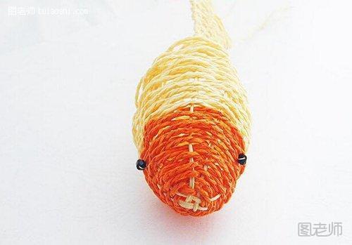 金鱼的手工编织方法6